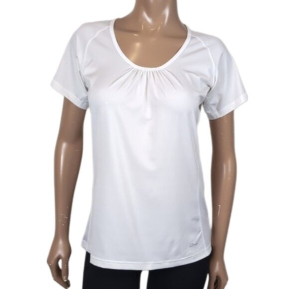 3/$20 Eddie Bauer Sport Minerale Performance Tshirt White Athletic Medium Top - Picture 1 of 10